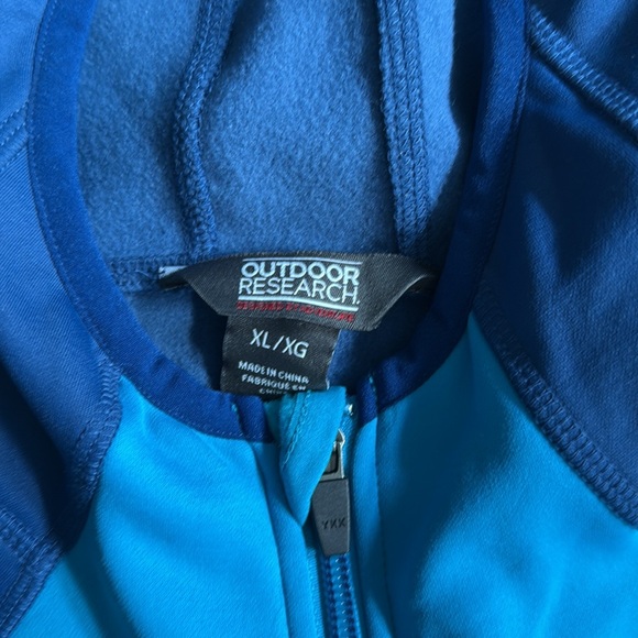 EUC Outdoor Research lightweight zip up hoodie - Picture 2 of 5